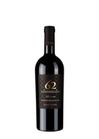 San Marzano 62 Primitivo Anniversario Riserva 