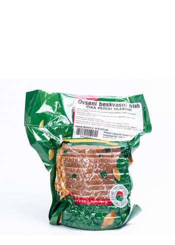 Hleb Ovseni Beskvasni 400g 