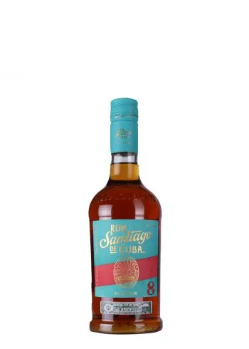 Rum Santiago De Cuba 8yo 0,7l 