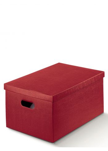 Kutija Kartonska Bordo Poklopac Velika-4634 