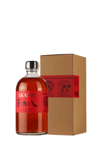 Whisky Akashi Single Malt 5YO Red Wine Cask 0,70l 