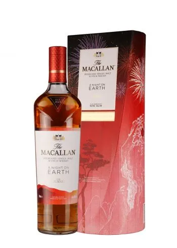 Whisky Macallan a night one earth the Journey 