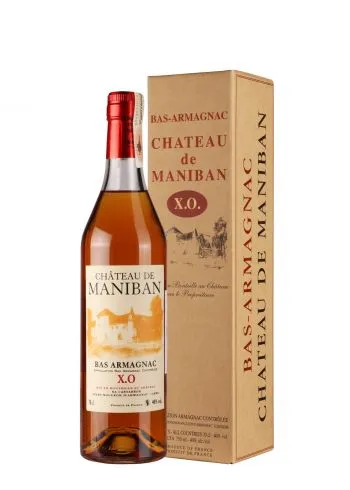 Armagnac Chateau Maniban XO Gift box 
