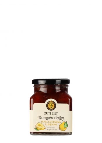 Slatko od Dunje -Žuti List  380 gr 