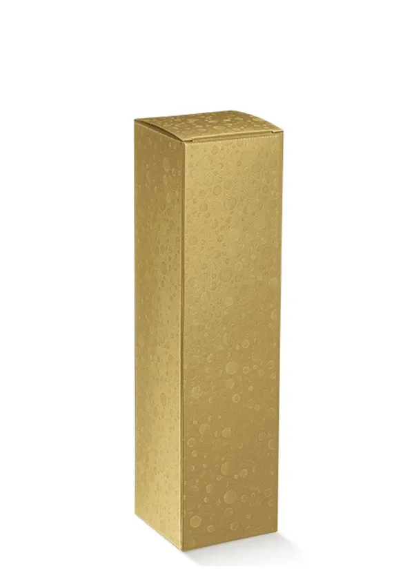 Kutija Kartonska Za 1 Bocu Zlatna 