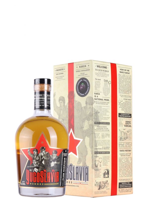 Yugoslavia Heroes Šljiva Barrique Gift Box 