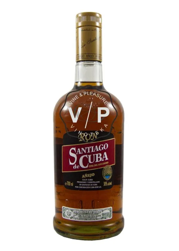 Rum Santiago De Cuba Ron Anejo 0.7L 