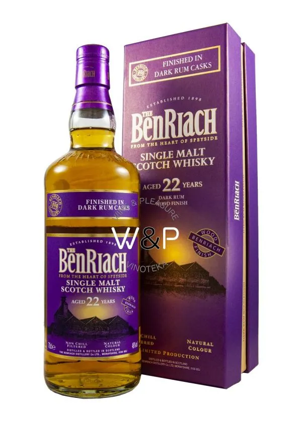 Whisky BenRiach 22 YO 0.7L 