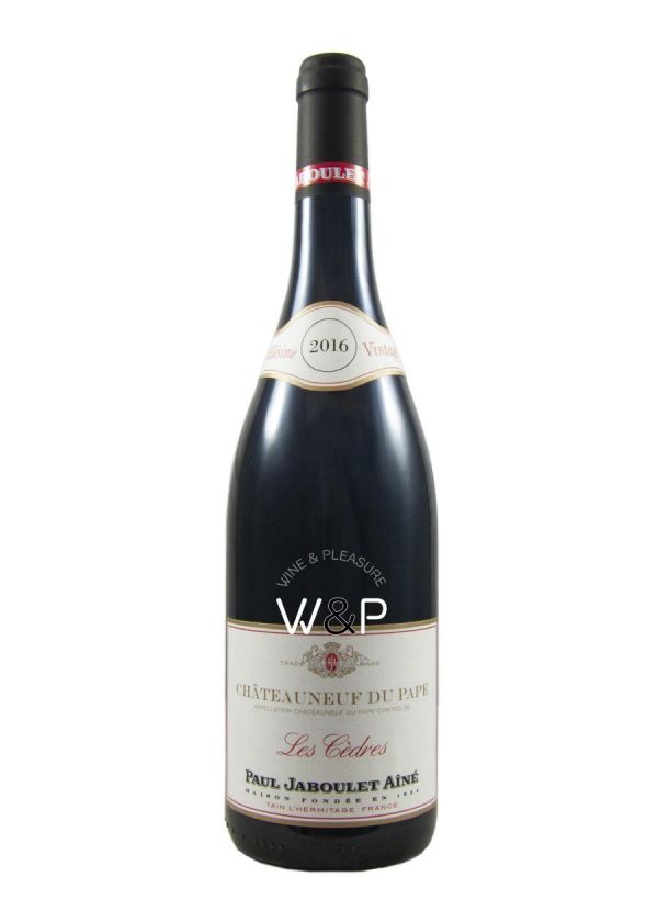 Paul Jaboulet Chateauneuf du Pape Les Cedres Rouge 