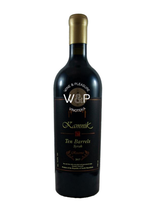 Kamnik Syrah Ten Barrels 