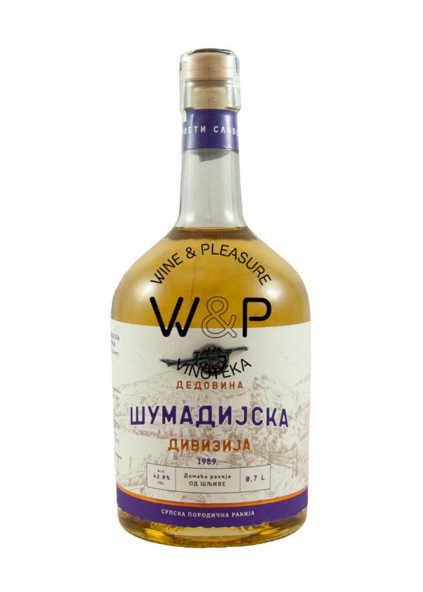 Dedovina Šumadijska Divizija Šljiva 0,7L 