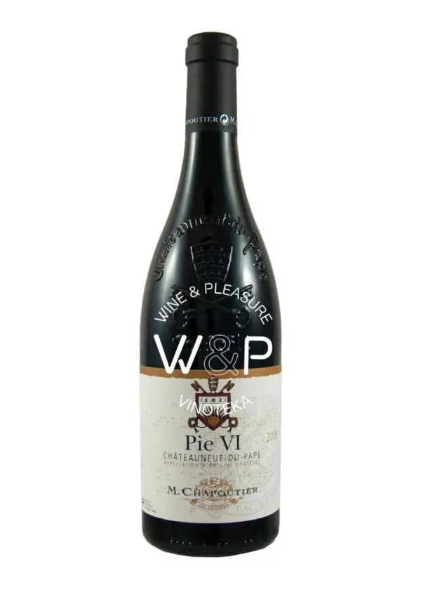 M. Chapoutier Chateauneuf du Pape Pie Vi 