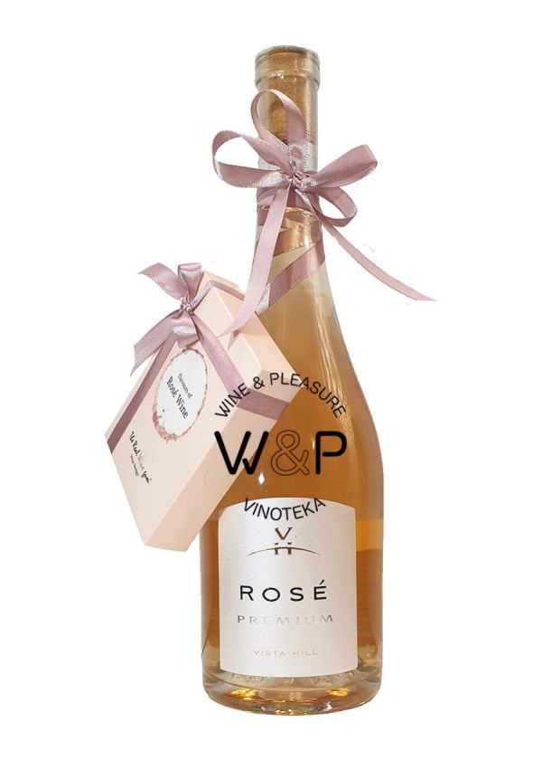 Poklon Set Vista Hill Rose+ Vinske Gumene Bombone 
