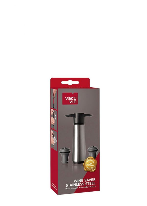 Vacuvin Devakumizator Inox sa 2 Čepa 06492606 