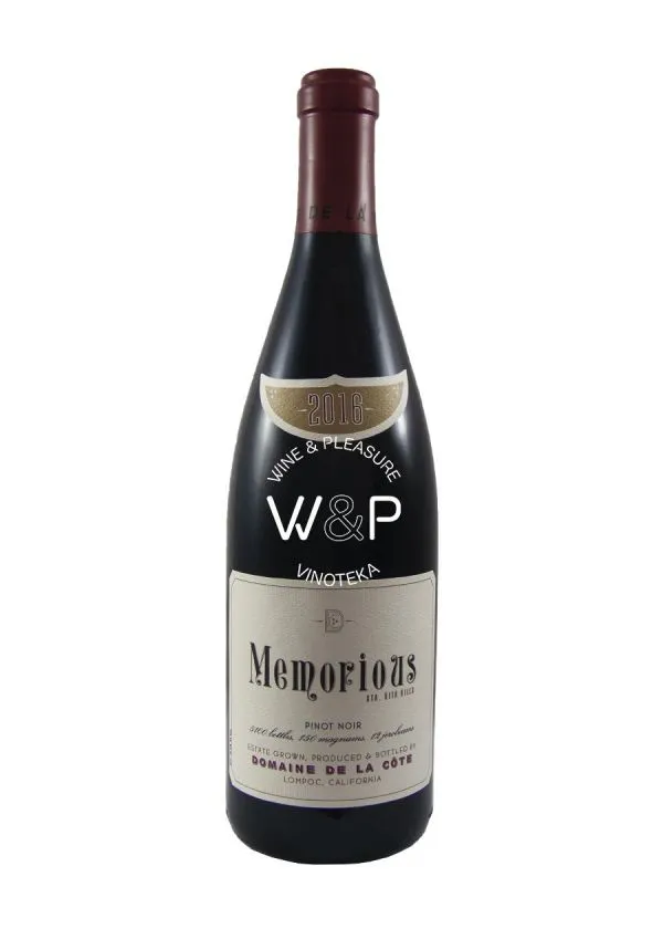 Memorious Pinot Noir 