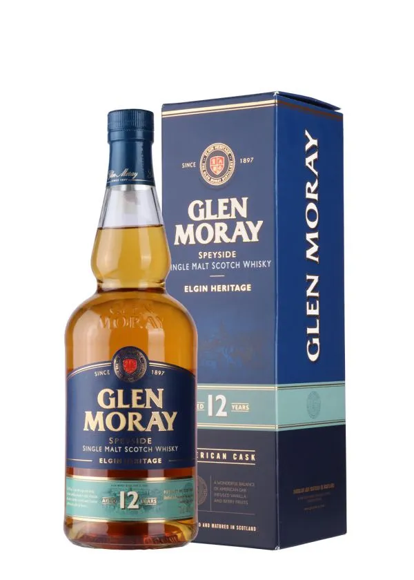 Whisky Glen Moray 12 YO 0,7l 