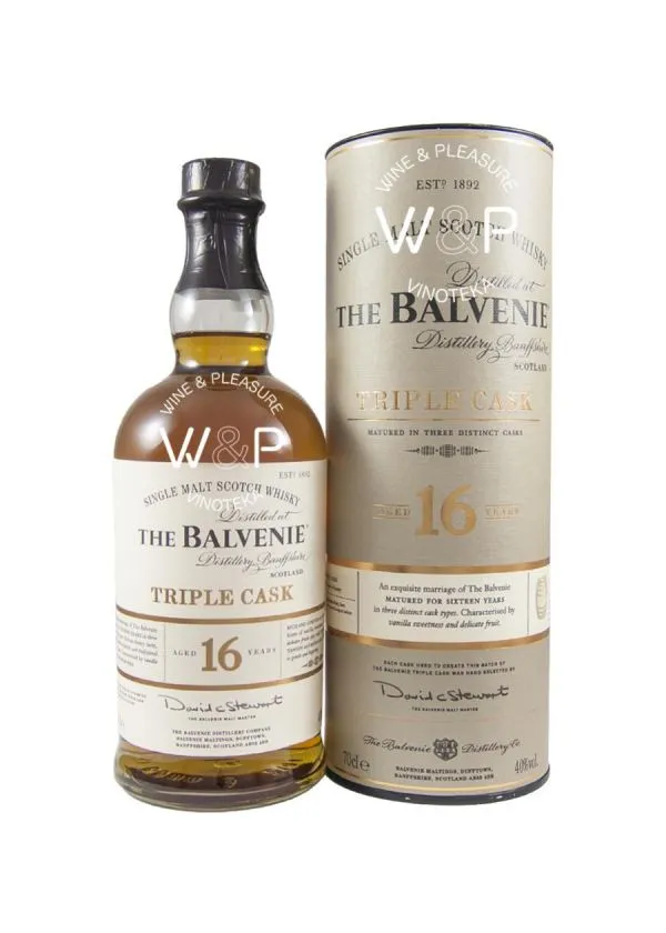 Whisky Balvenie 16 YO Triple Cask 0,7l 