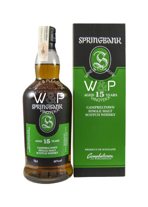 Whisky Springbank 15 YO 0,7l 