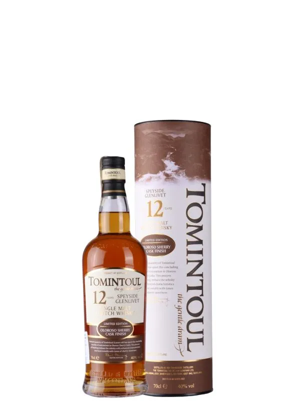 Whisky Tomintoul 12 YO 0,7l 