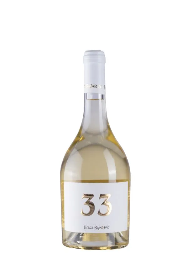 Braća Rajković Vino 33 Belo 