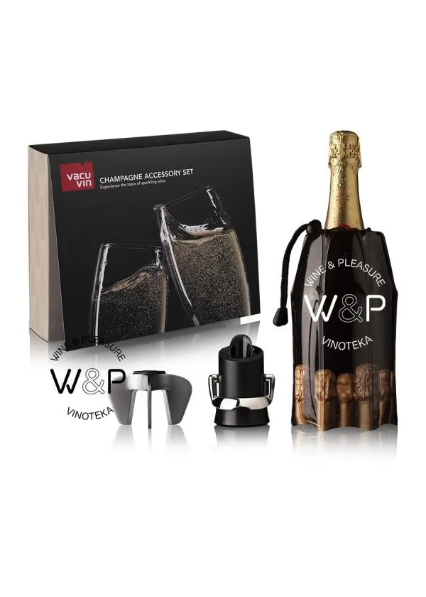Vacuvin Poklon set za šampanjac - 38899606 