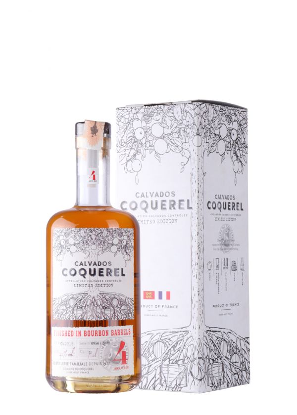 Calvados Coquerel 4YO Finished in Bourbon Barrel 0,7L 