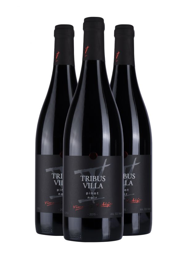 AKCIJA 2+1 Tribus Villa Pinot Noir 