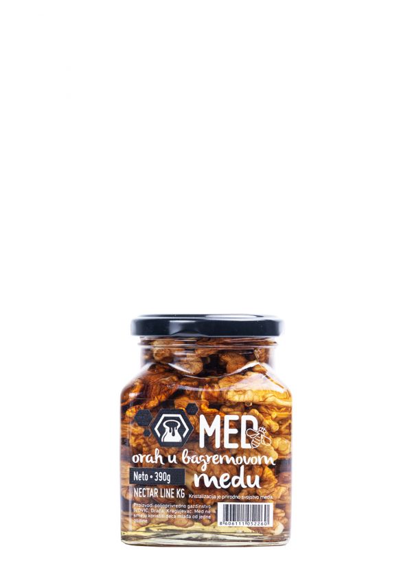 Orah u bagremovom medu 390g 