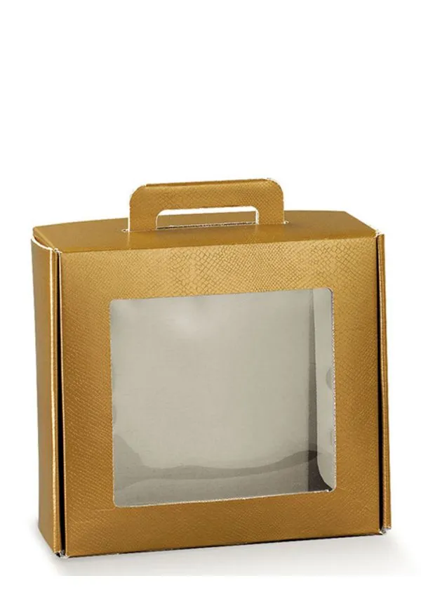 Kutija Kartonska Zlatna Kroko Prozor-38413 