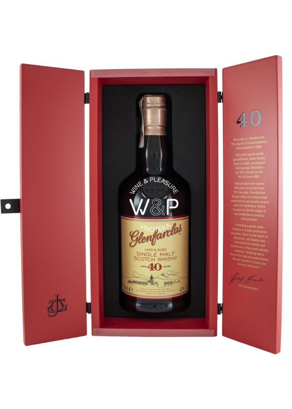 Whisky Glenfarclas 40 YO 0,7l
