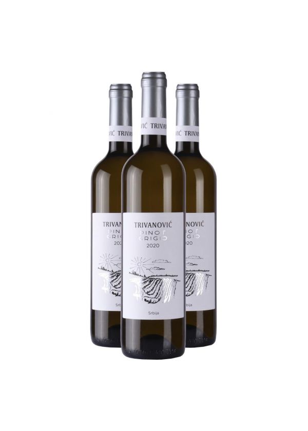 AKCIJA 2+1 Trivanović Pinot Grigio 
