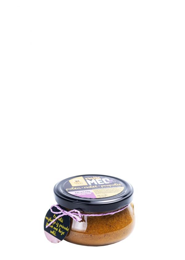 Mix - med,polen,mleč,propolis 250g 