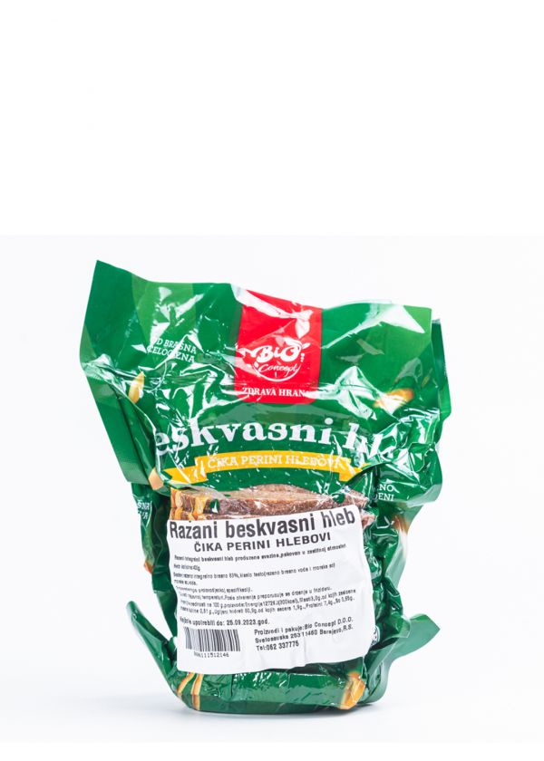 Hleb Ražani Beskvasni 400g 