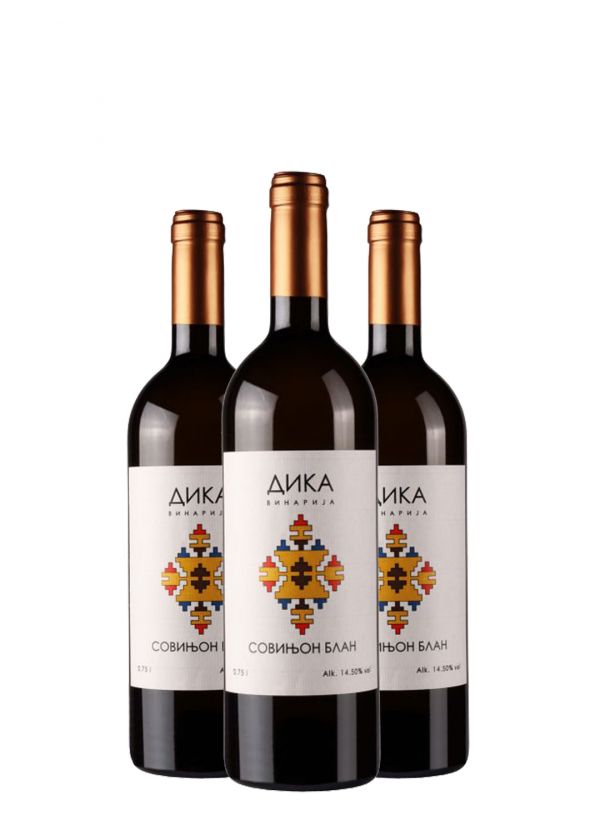 AKCIJA 2+1 Dika Sauvignon Blanc 