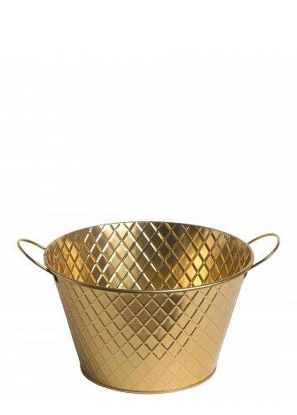 Metalna Zlatna Dekorativna Posuda -GM1807 