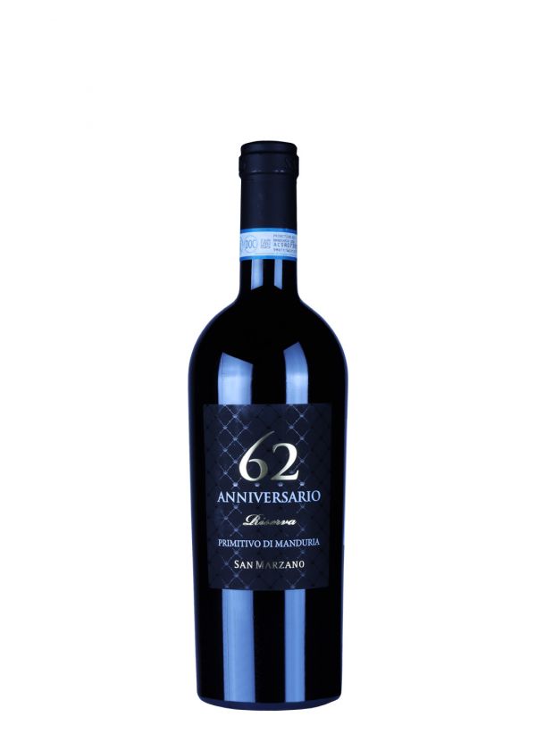 San Marzano 62 Primitivo Anniversario Riserva 