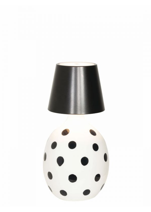Zafferano Lampa Keramička -Crna LD0349D3+FAS1508 