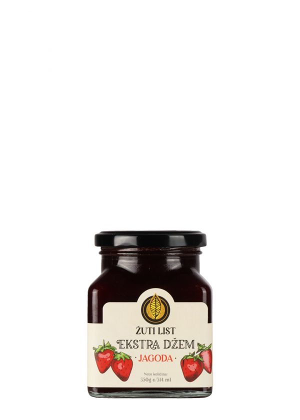 Žuti List Ekstra Džem Jagoda 350GR 