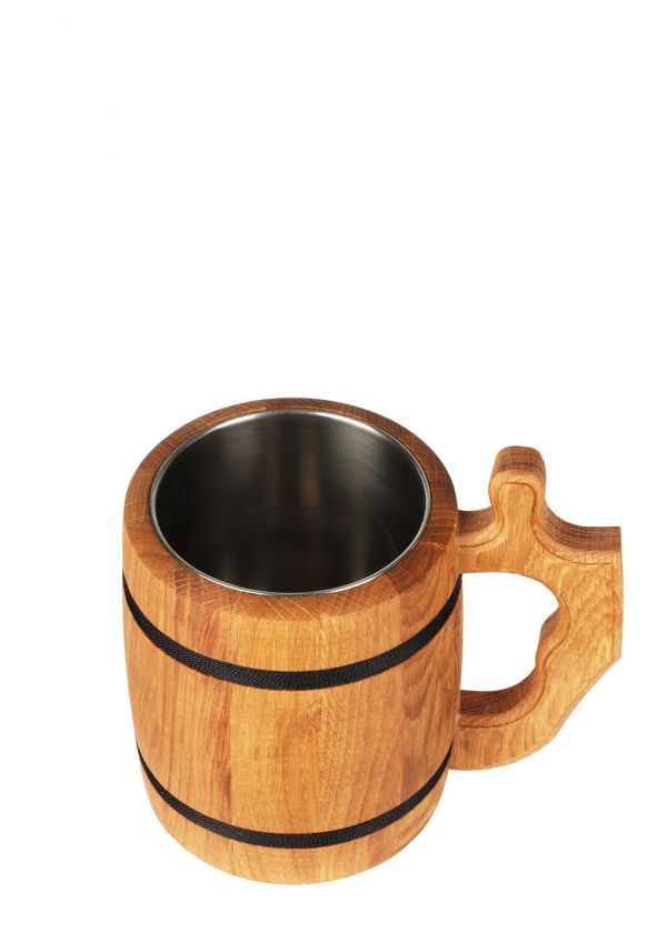 Krigla Drvena Inox-Natur 