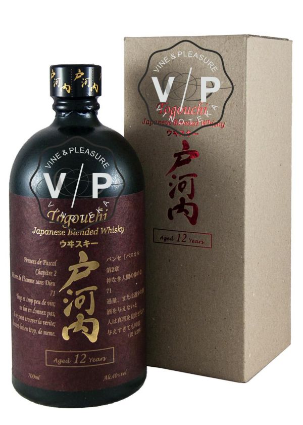 Whisky Togouchi Japanese 12 Years Old 0.7L 