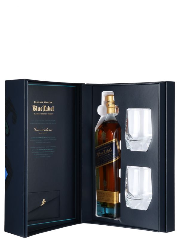 Johnnie Walker Blue Label Sa Čašama 