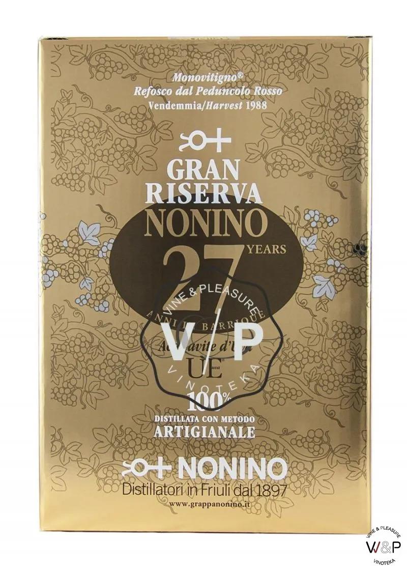 Grappa Riserva Nonino 27 Years Old 