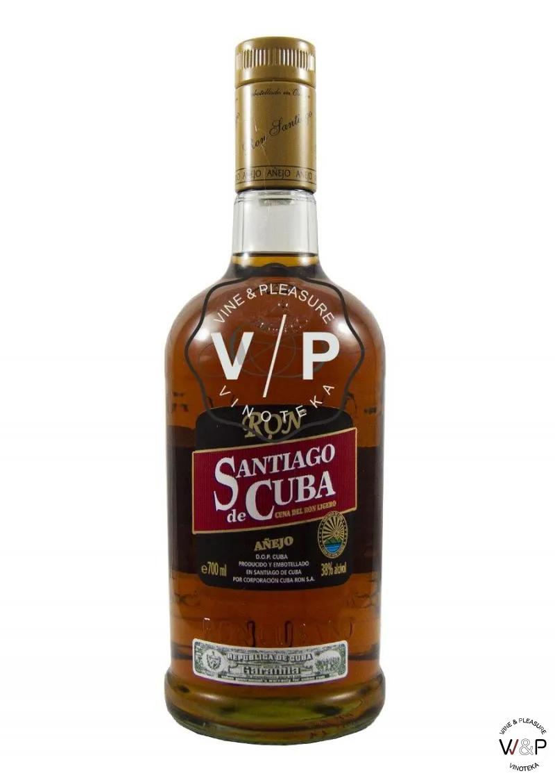 Rum Santiago De Cuba Ron Anejo 0.7L 
