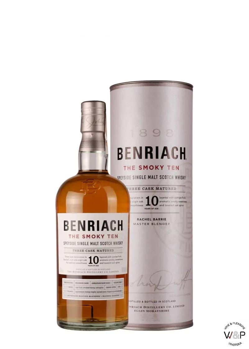 Whisky BenRiach Curiositas 10 YO 0.7L 