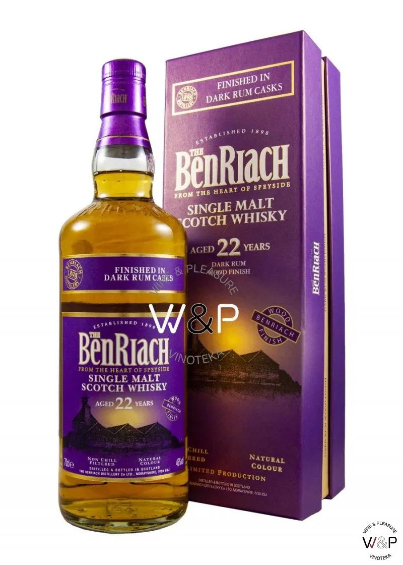 Whisky BenRiach 22 YO 0.7L 