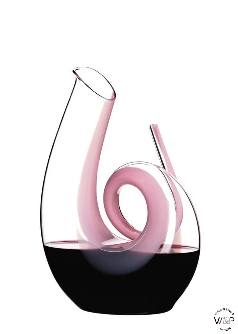 Riedel Decanter Curly Pink 