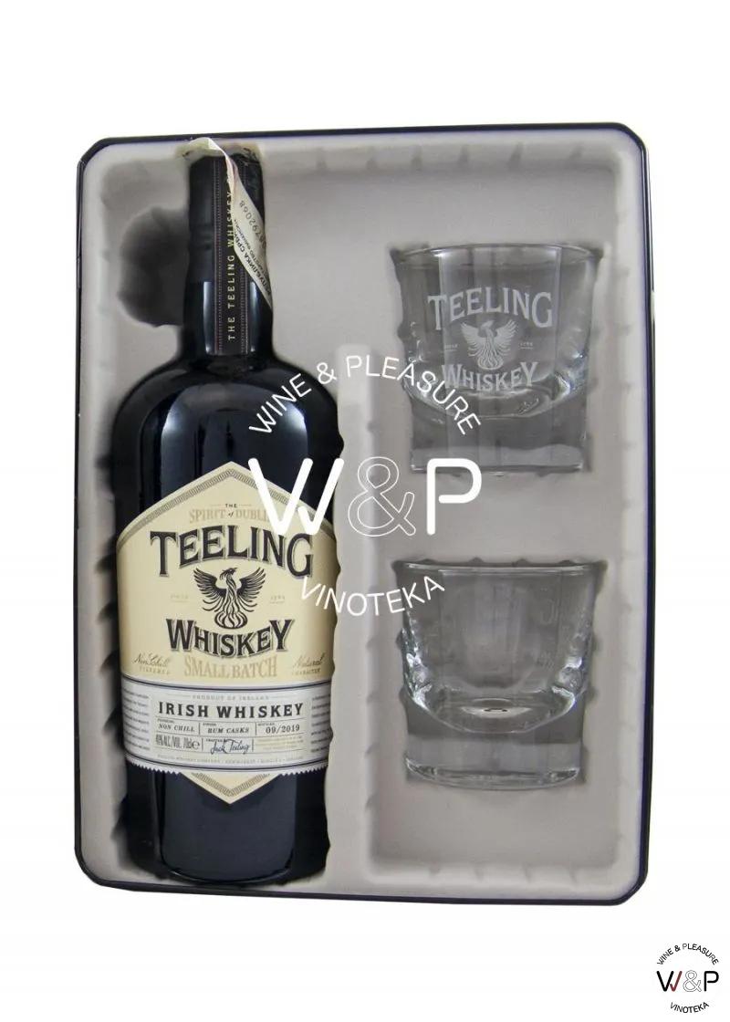 Whisky Teeling Small Batch+2 Čaše Gift Box 