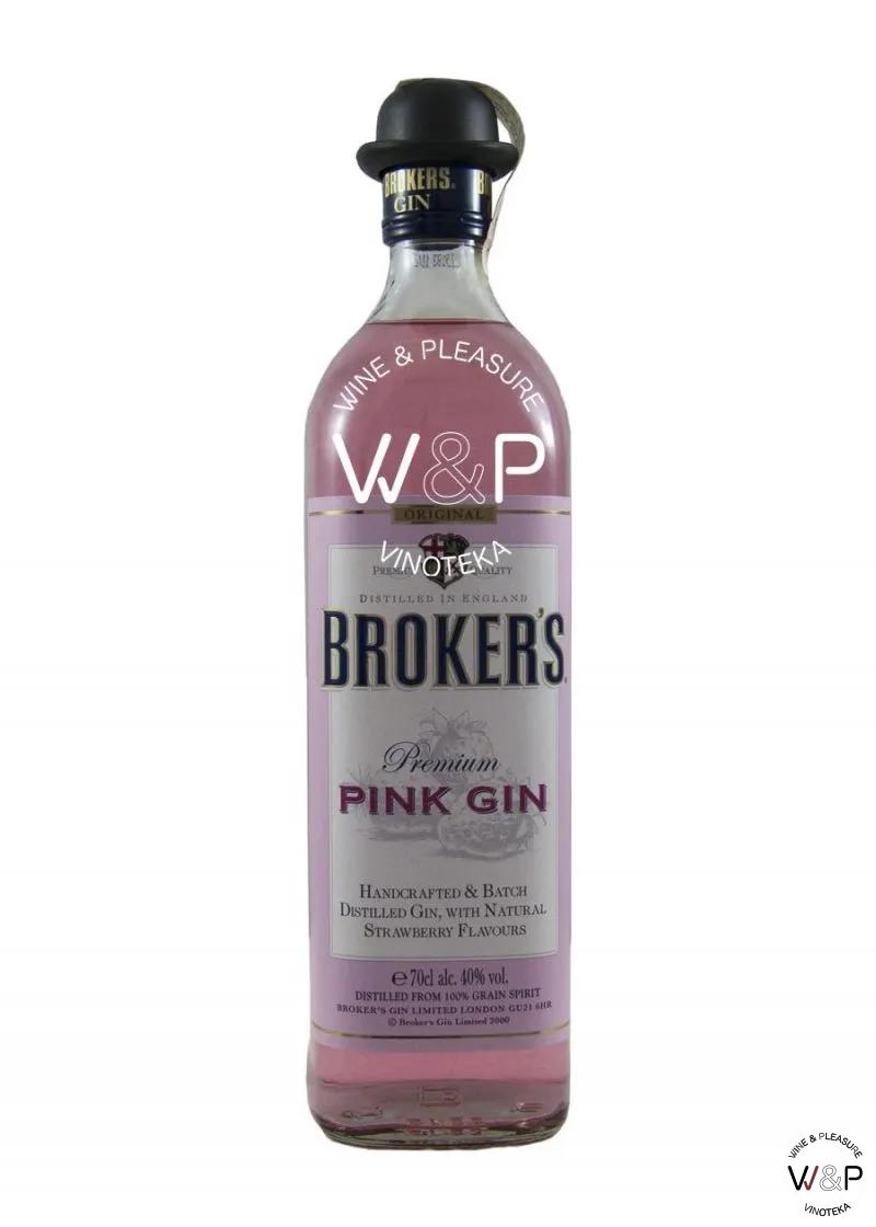 Gin Broker's Pink 0,7l 