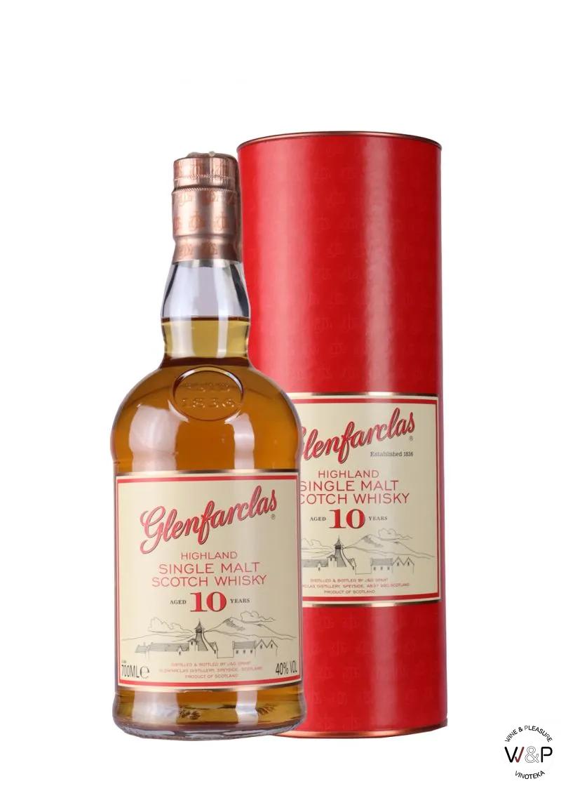 Whisky Glenfarclas 10 YO 0,7l 