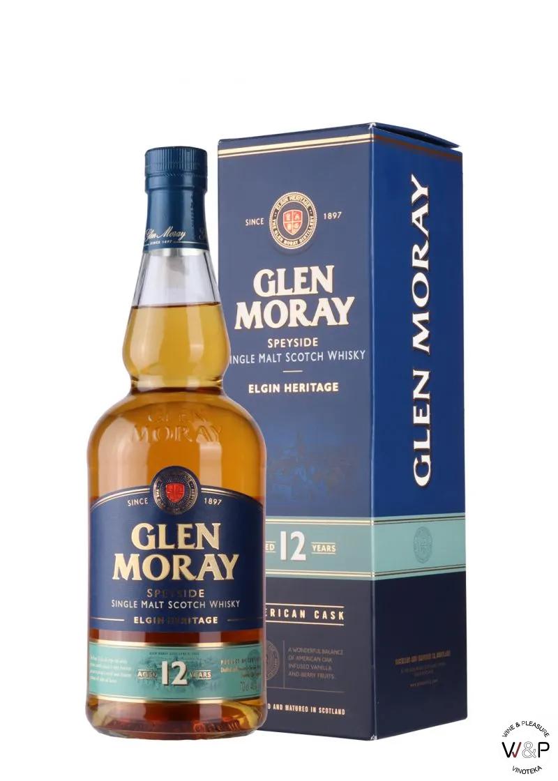Whisky Glen Moray 12 YO 0,7l 